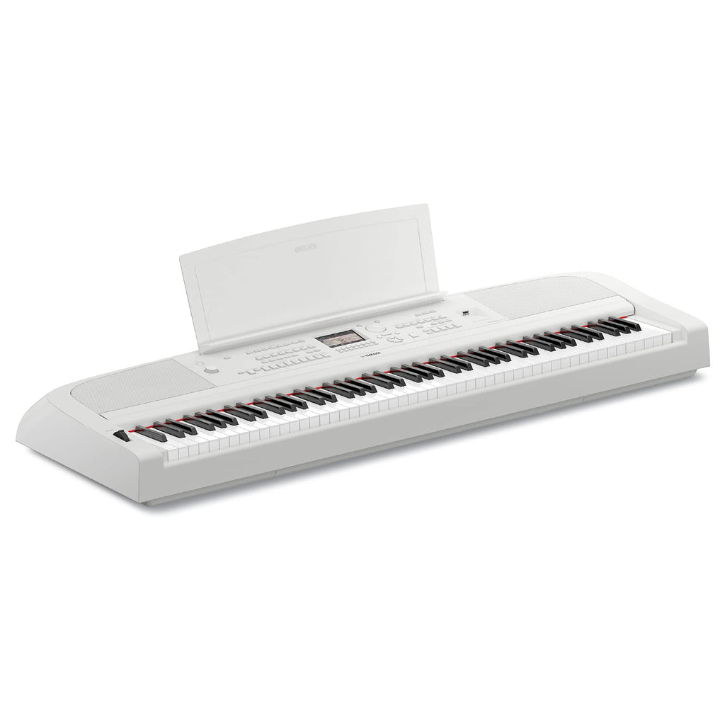 Yamaha DGX-670B, 88-Key Weighted Digital Piano with Sustain Foot Switch and Music Rest, Black - Furniture Stand Sold Separately