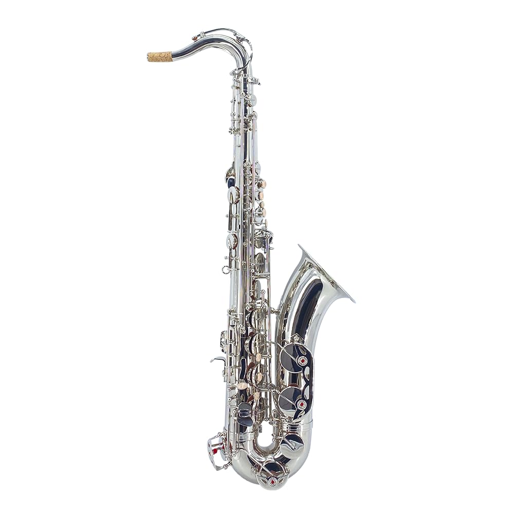 Yinfente Eb Alto Saxophone For Beginners Adult,Saxophone Student,E Flat Alto Sax Full Kit With Reeds,Pads Cushions,Hard Carrying Case,Cleaning Cloth & Rod,Mouthpiece,Gloves,Neck Strap Gold