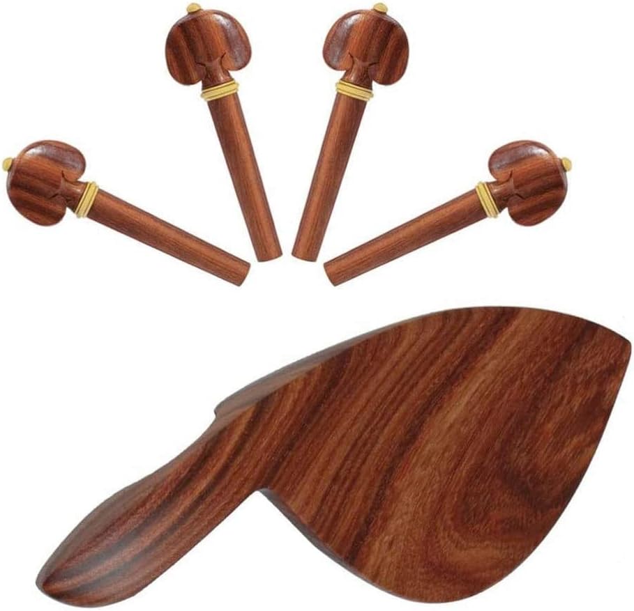 TUOREN 4/4 Violin DIY Kit Build Your Own Violin Fiddle Kit Full Size Violin Basswood with Complete Parts & Accessories Gift for Beginners
