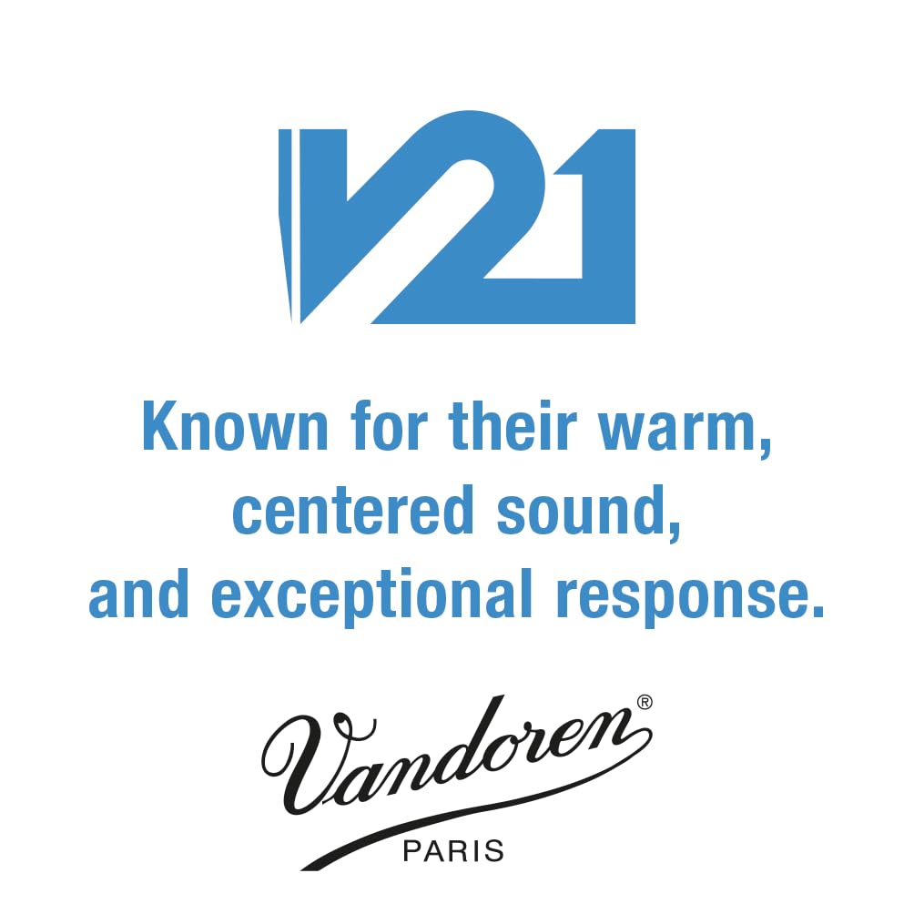 Vandoren SR813 Alto Saxophone V21 Reeds Strength 3; Box of 10