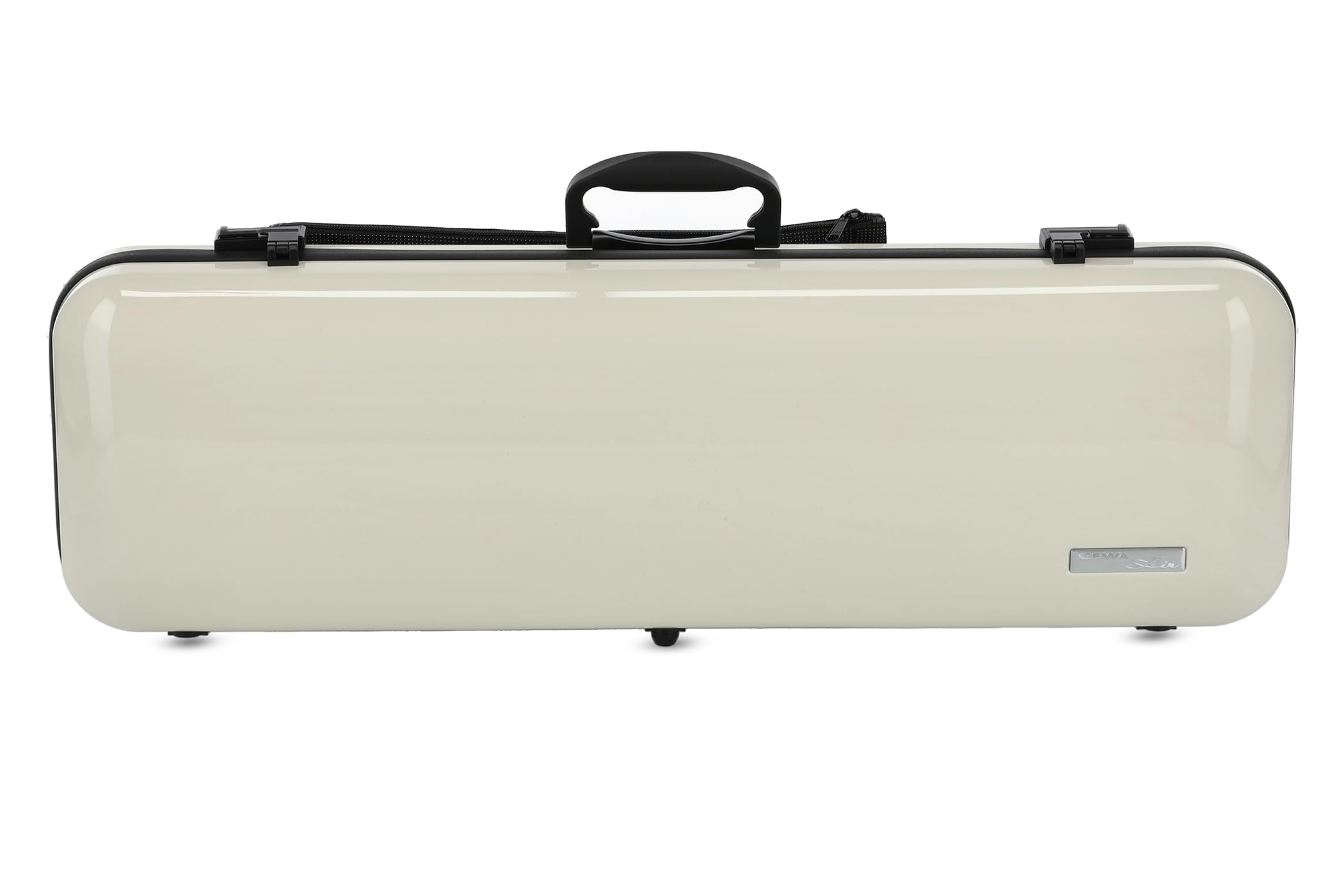 GEWA AIR 2.1 Violin Case Black High Gloss with Additional Side Handle Made in Germany