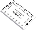 Professional Guitar String Action Gauge String Pitch Ruler Guitar Accessories Plastic for Tuning