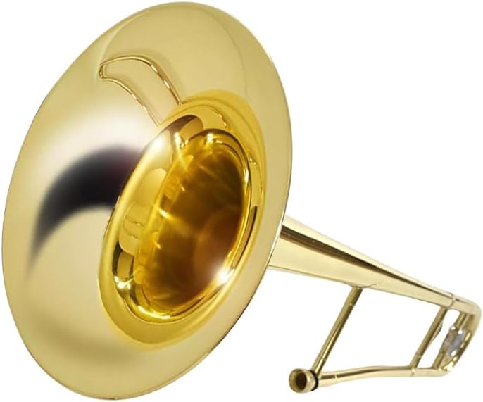 Student Bb Tenor Slide Trombone for Beginners Rich Sound Brass Instrument with Carrying Case Kit Perfect for School Band Orchestra and Jazz Ensemble