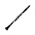 Professional Bb 17 Key Silver Plated Ebony Clarinet 18 Keys Clarinet(18 keys)