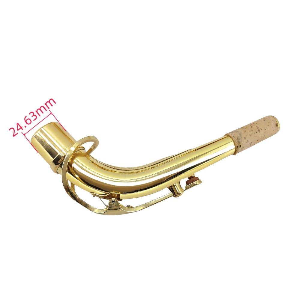 Straight Soprano Saxophone – Bb Brass Sax with Case, Mouthpiece & Full Accessories for Beginner & Adult
