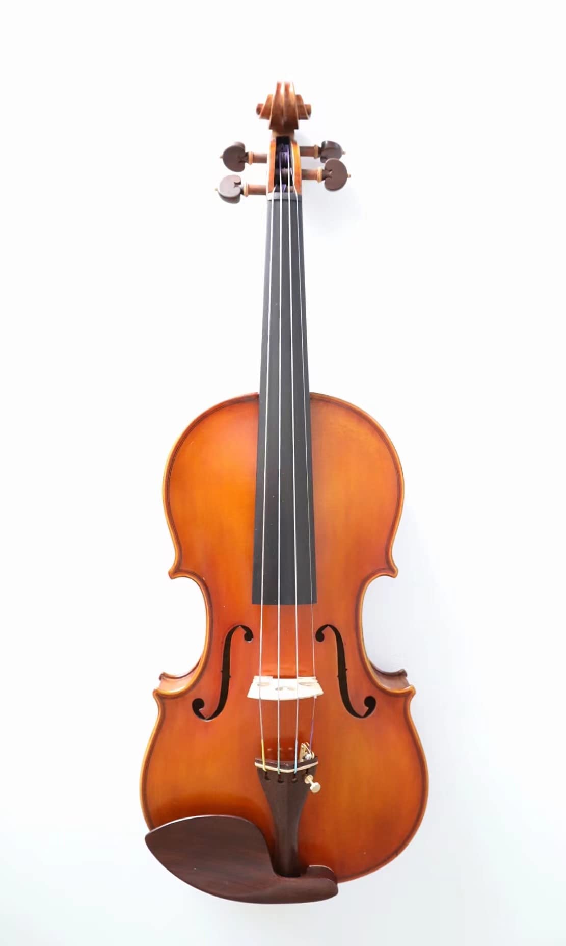 Violin with Dominant strings – Model 601F – Double Purfling with Dot-and-Diamond Inlay