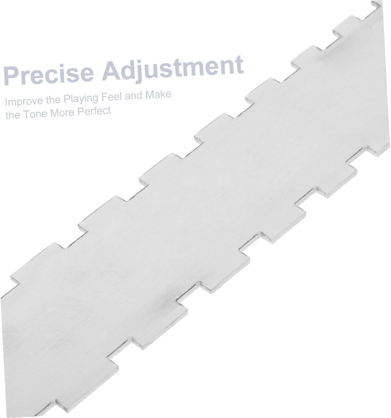 SECFOU Guitar String Action Gauge Ruler Stainless Steel Measuring Tool for Electric and Acoustic Guitar Setup with String Distance Measurement for Luthier Repair