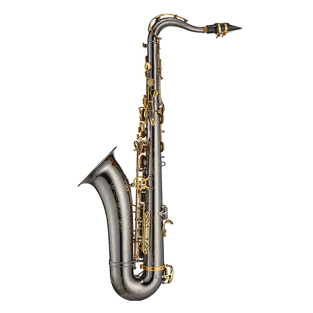 Antigua Winds PowerBell Professional Bb Tenor Saxophone(Yellow brass with lacquered finish/enlarged bell/new neck design/ergonomic design/hand engraving/ABS case)/WRTS4248LQ