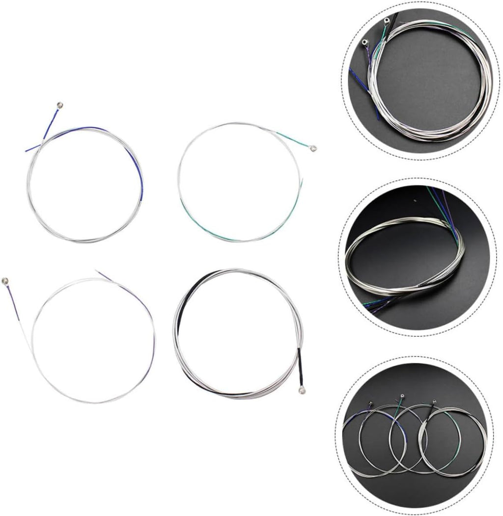VICASKY 4pcs Strings Cello Strings Electric Cello Violoncello Strings Cello Strings 4/4 Full Set Cello Replacement Strings Cello Instrument String Cello Accessories Cello Using Accessory