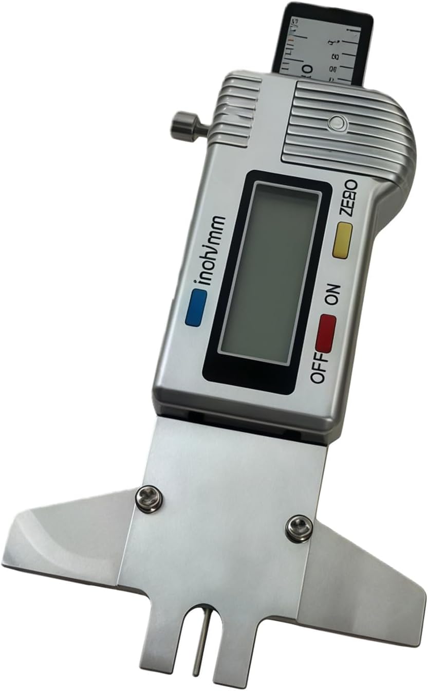Guitar Action Measurement Ruler Digital Display Accurate for String Distance on Multiple Guitar Compact Easy Operations String Height Gauge