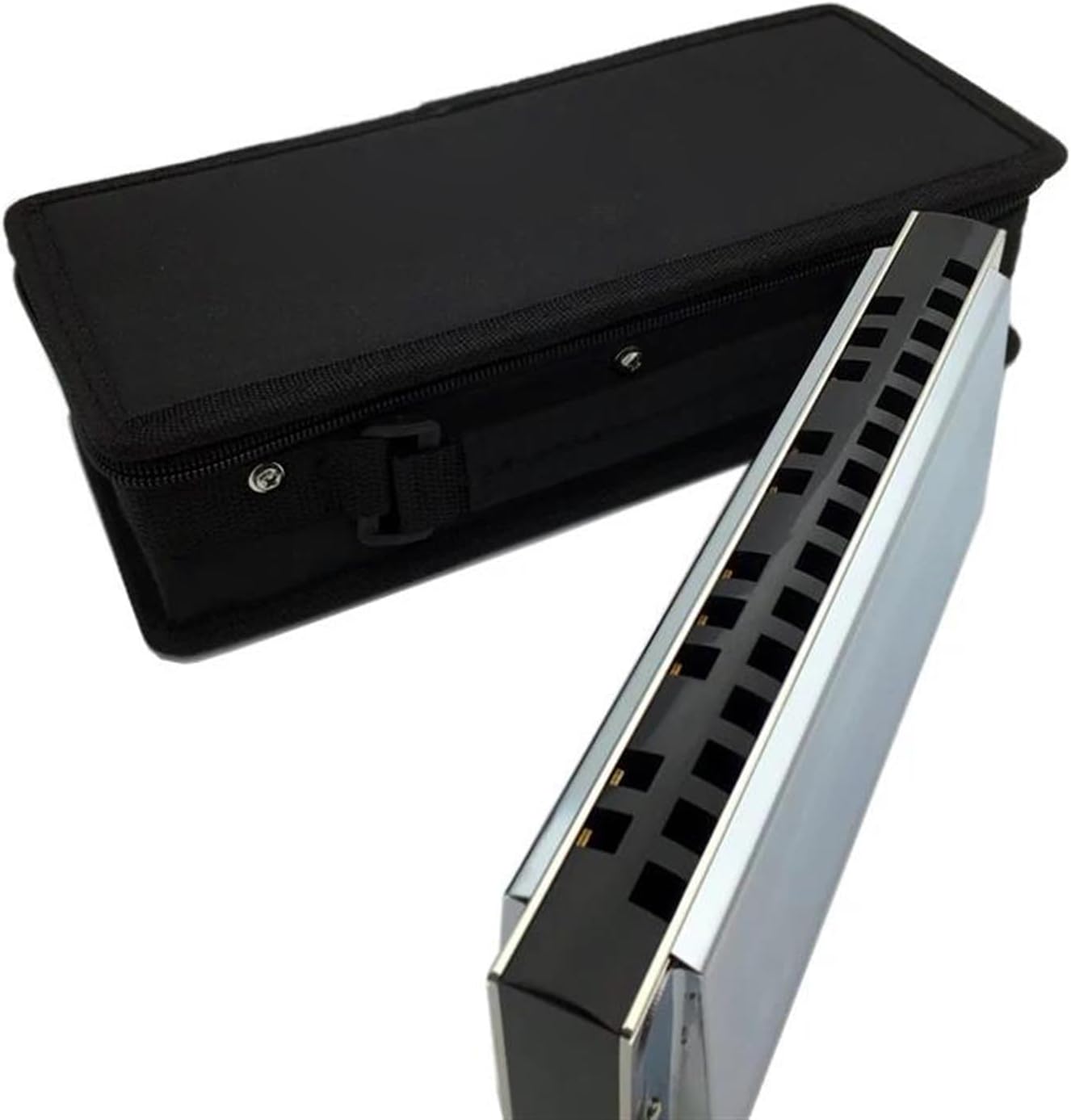 Professional Bass Harmonica 25 Holes Performance, Bass Harp Mouth Organ Musical Instruments Harmonica Professional