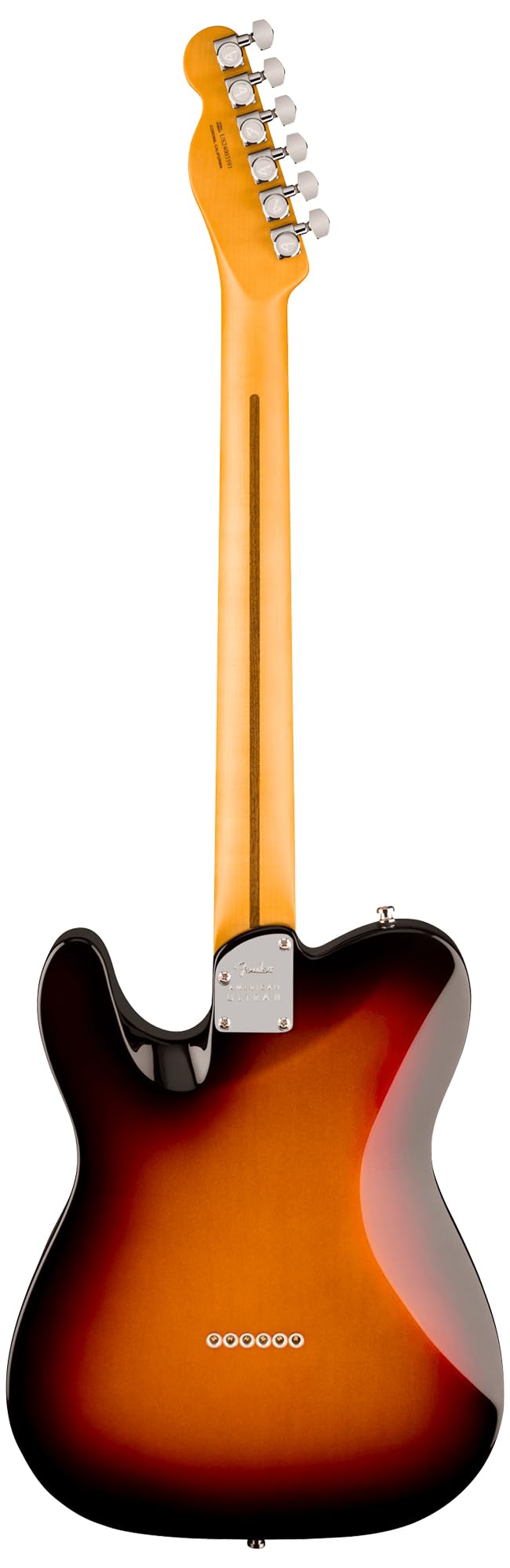 Fender American Ultra II Telecaster - Avalanche Bundle with Case, Strap, Cable, Hat, and Guitar Cleaning Kit