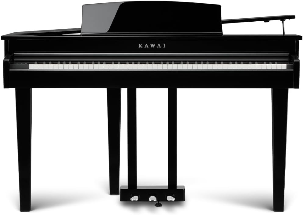 Kawai DG30 88-Key Digital Grand Piano with Responsive Hammer III, Ebony Polish