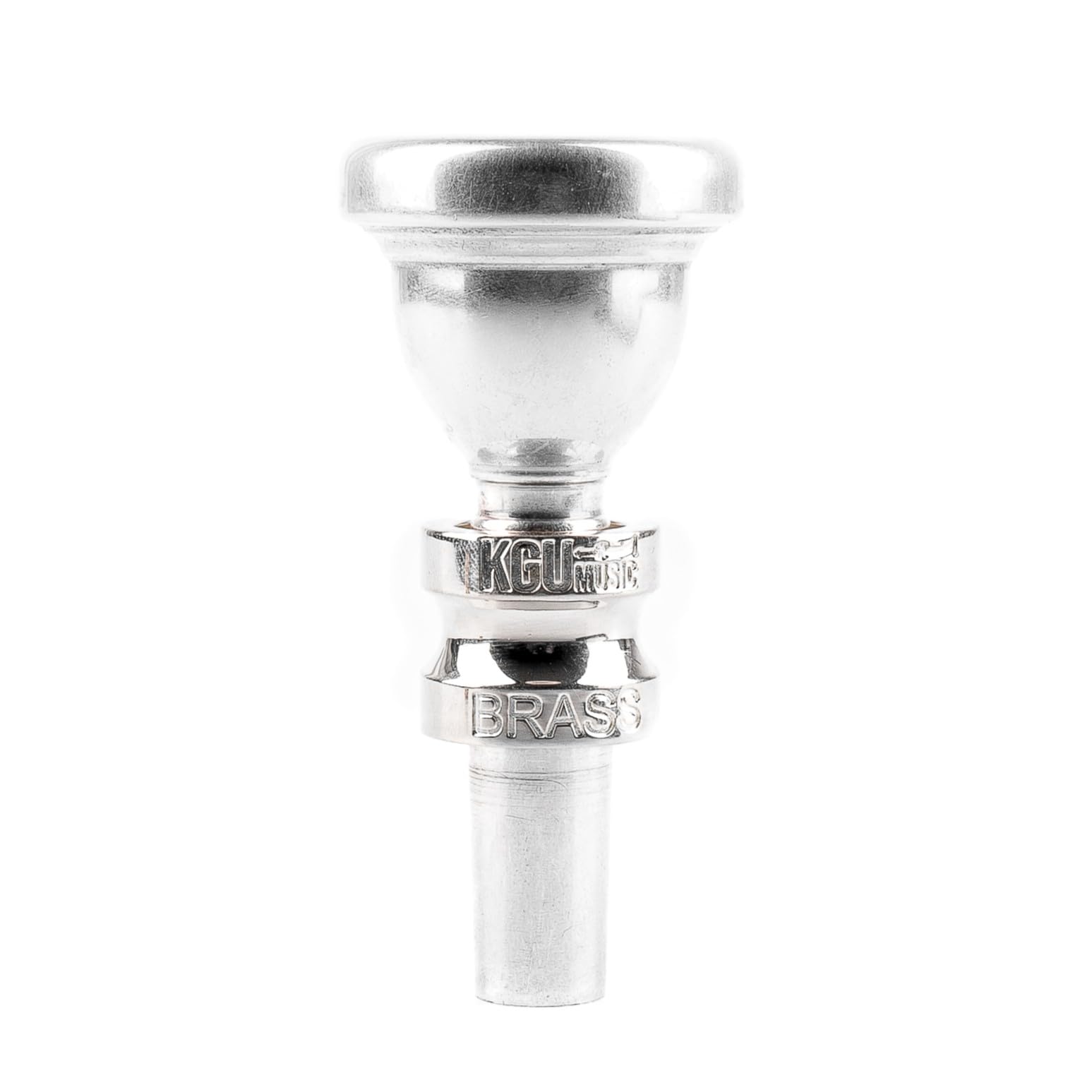 Mouthpiece SMALL Shank Booster for TROMBONE. Brass Accessory. Tone enhancer (Silver plated)