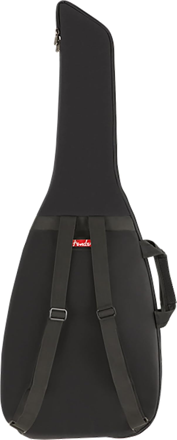 Fender Flea Jazz Bass - Roadworn Shell Pink Bundle with Gig Bag, Strap, Instrument Cable, and Guitar Cleaning Kit
