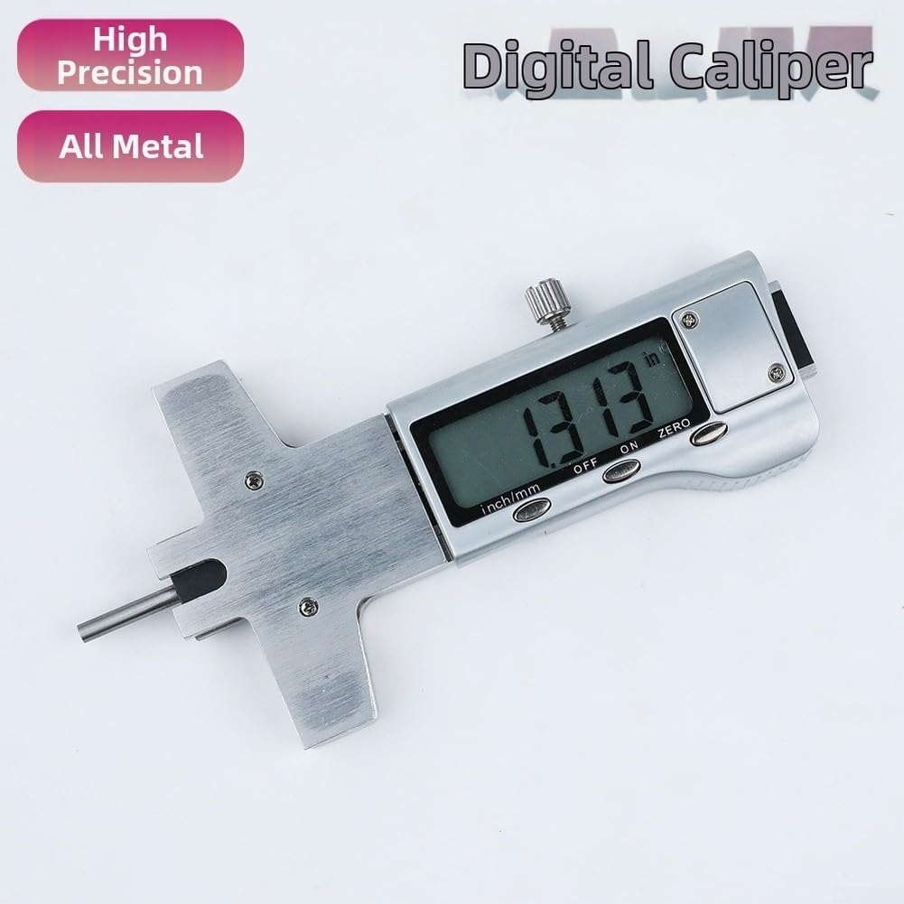 Digital String Height Measuring Tool for Acoustic Electric Classical Guitars with Inch MM and FOR ZERO Calibration for Guitar Tech Use