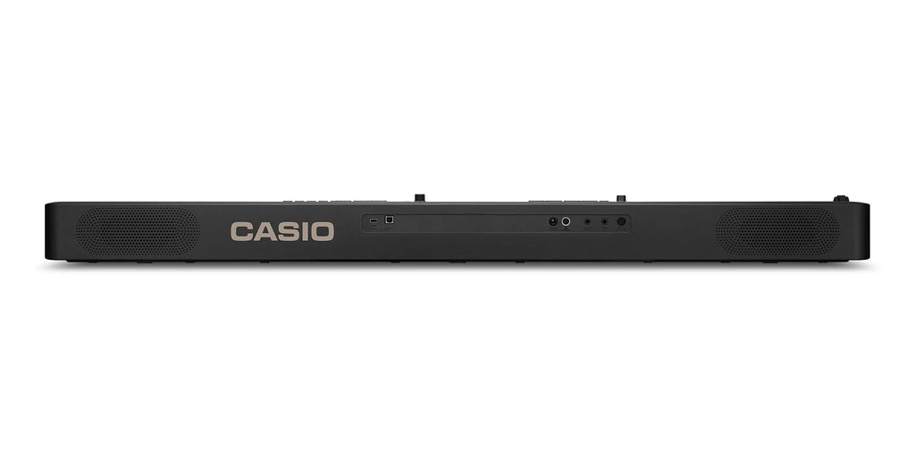 Casio CDP-S360 88-Key Compact Digital Piano - Black Bundle with CS-470P Stand, 3-Pedal System, Furniture Bench, Instructional Book, Online Lessons, Instructional DVD, and Austin Bazaar Polishing Cloth