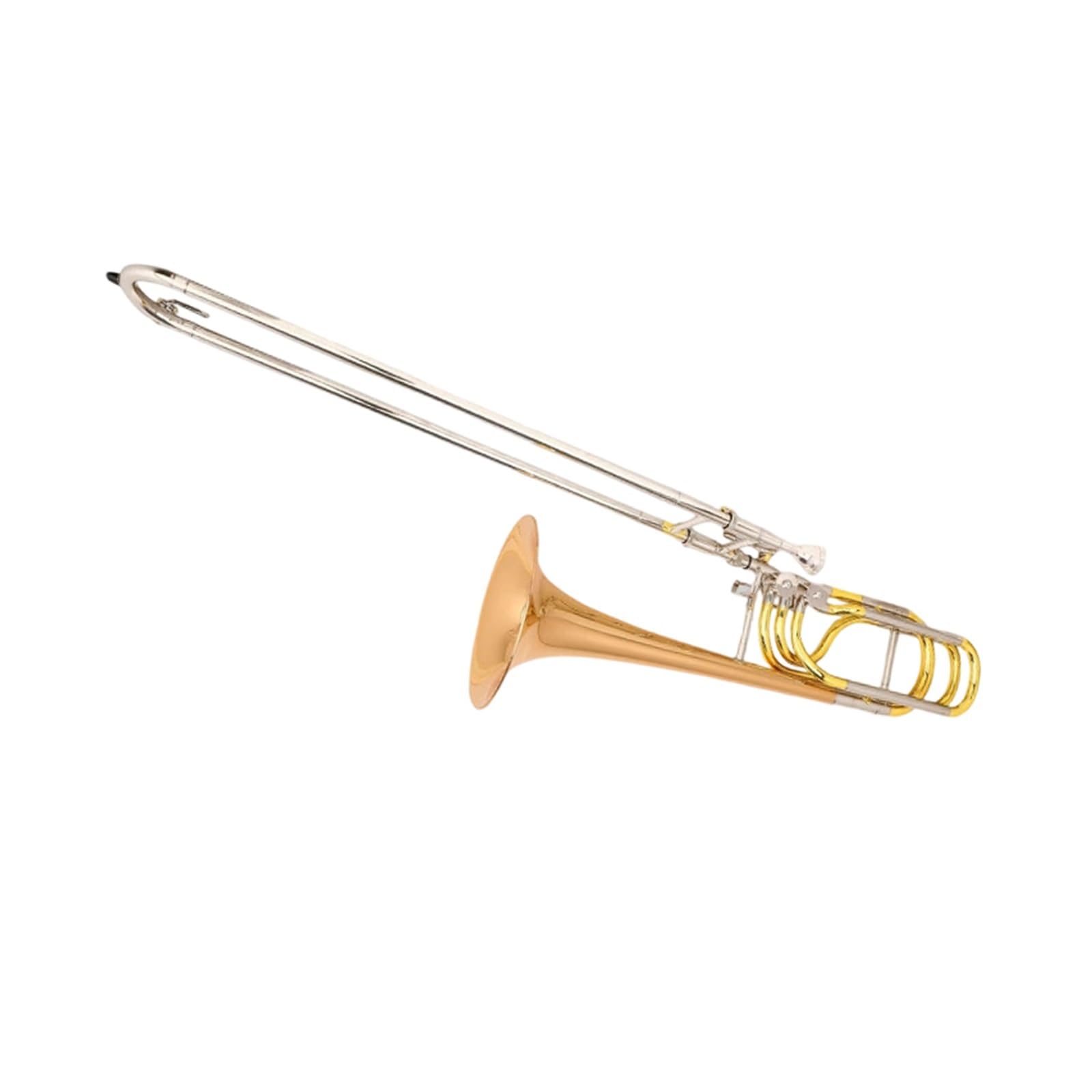 Adult Trombone Instrument Professional Silver Plated Performance Trombone In B Flat Brass Instrument(7)