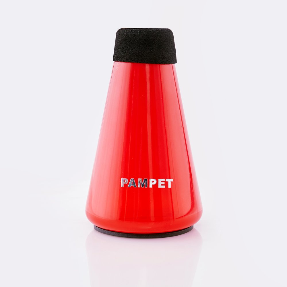Pampet Lightweight Practice Trumpet Mute Silencer，Trumpet Straight Mute (Black)