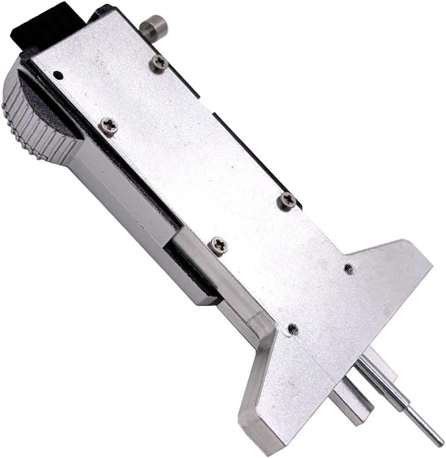 Jiayouy Guitar Digital Display Fret Gauge Tool Metal Guitar Fret Height Accurately Measuring Maintenance Tool Accessories