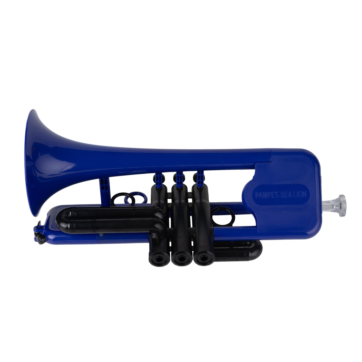 PAMPET SEA LION Professional Plastic Bb Trumpet Standard Trumpets Trumpet Set for Student Beginner Bb Trumpet Instrument (Red)