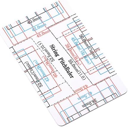 String Action Ruler Gauge Guitar Luthier Tools Accessories for String Instruments Music Accessories