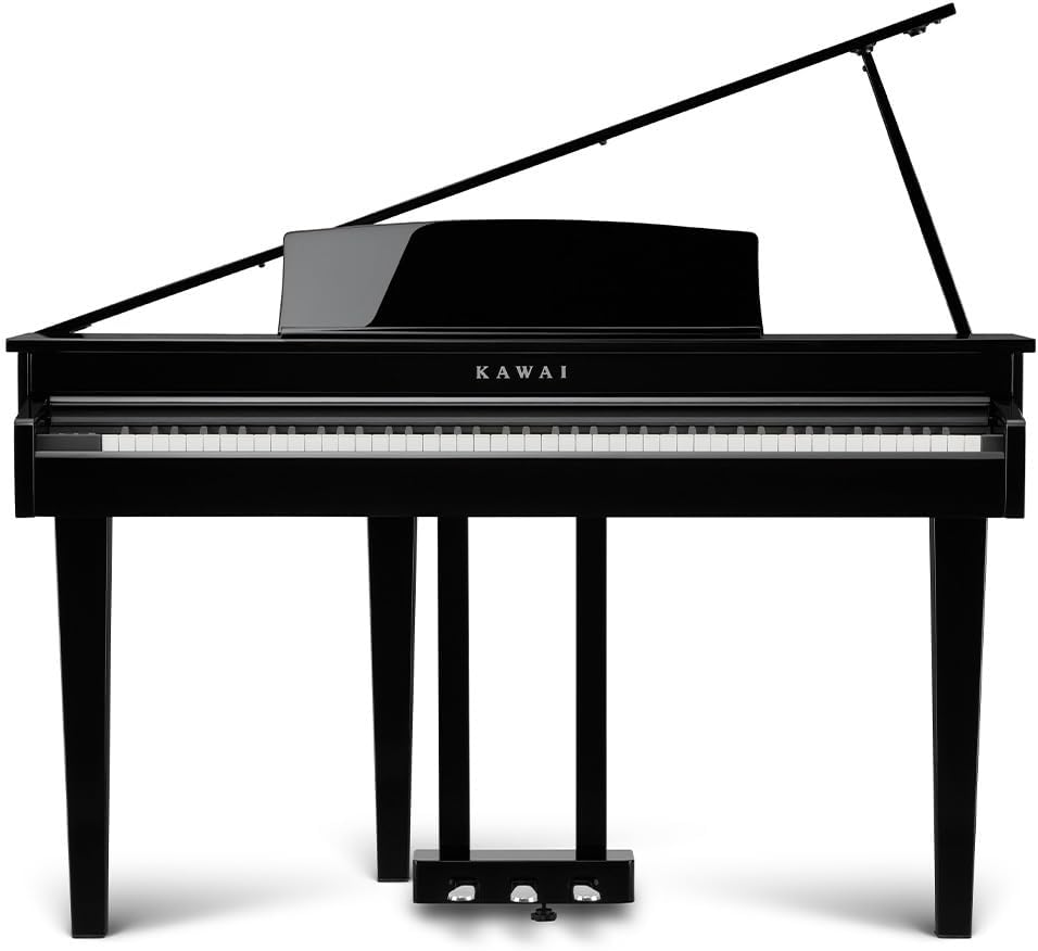 Kawai DG30 88-Key Digital Grand Piano with Responsive Hammer III, Ebony Polish