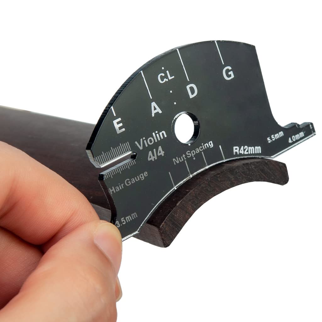 4/4 Violin Bridge Fingerboard Template Repair Reference Tool Violin Making Tools