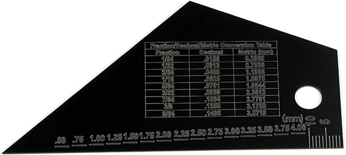 Guitar String Height Rulers String Action Gauges Rulers Guitar Repairing Tool for Guitar, Ukuleles, Banjos, Mandolin