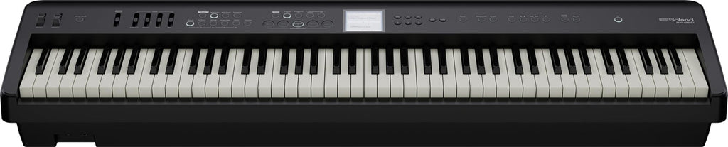 Roland FP-E50 88-Key Digital Piano Bundle with Sustain Pedal, Cover, Cable, Austin Bazaar Instructional Video and Polishing Cloth