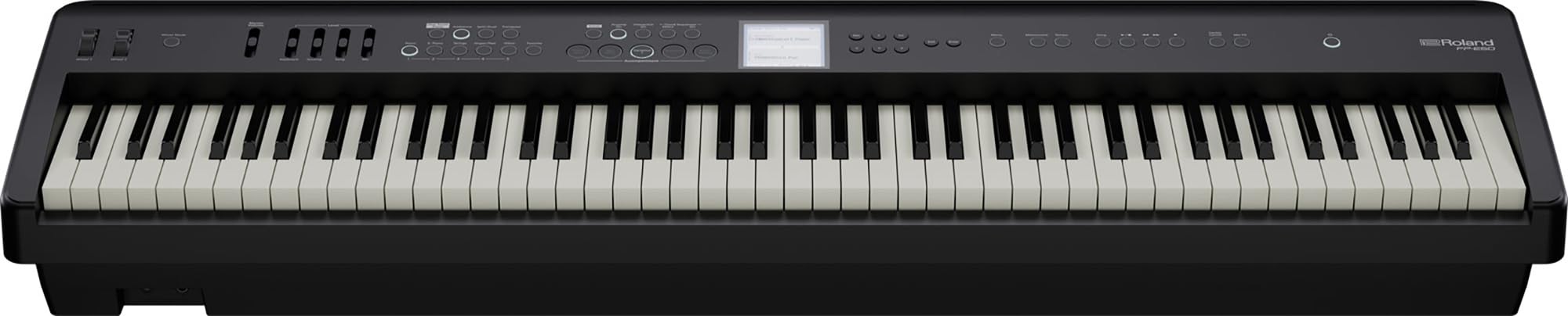 Roland FP-E50 88-Key Digital Piano Bundle with Sustain Pedal, Cover, Cable, Austin Bazaar Instructional Video and Polishing Cloth