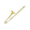 Adult Trombone Instrument Professional Silver Plated Performance Trombone In B Flat Brass Instrument(7)