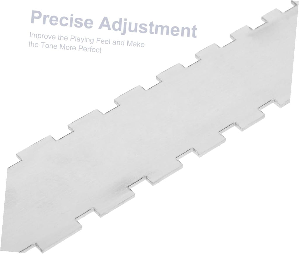 Toyvian Guitar String Height Gauge Ruler Radius Measuring Tool Luthier Fret Action Setup Ruler for Electric Guitar Repair and Maintenance