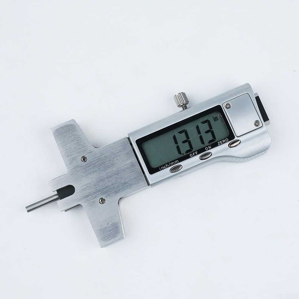 Digital String Height Measuring Tool for Acoustic Electric Classical Guitars with Inch MM and FOR ZERO Calibration for Guitar Tech Use