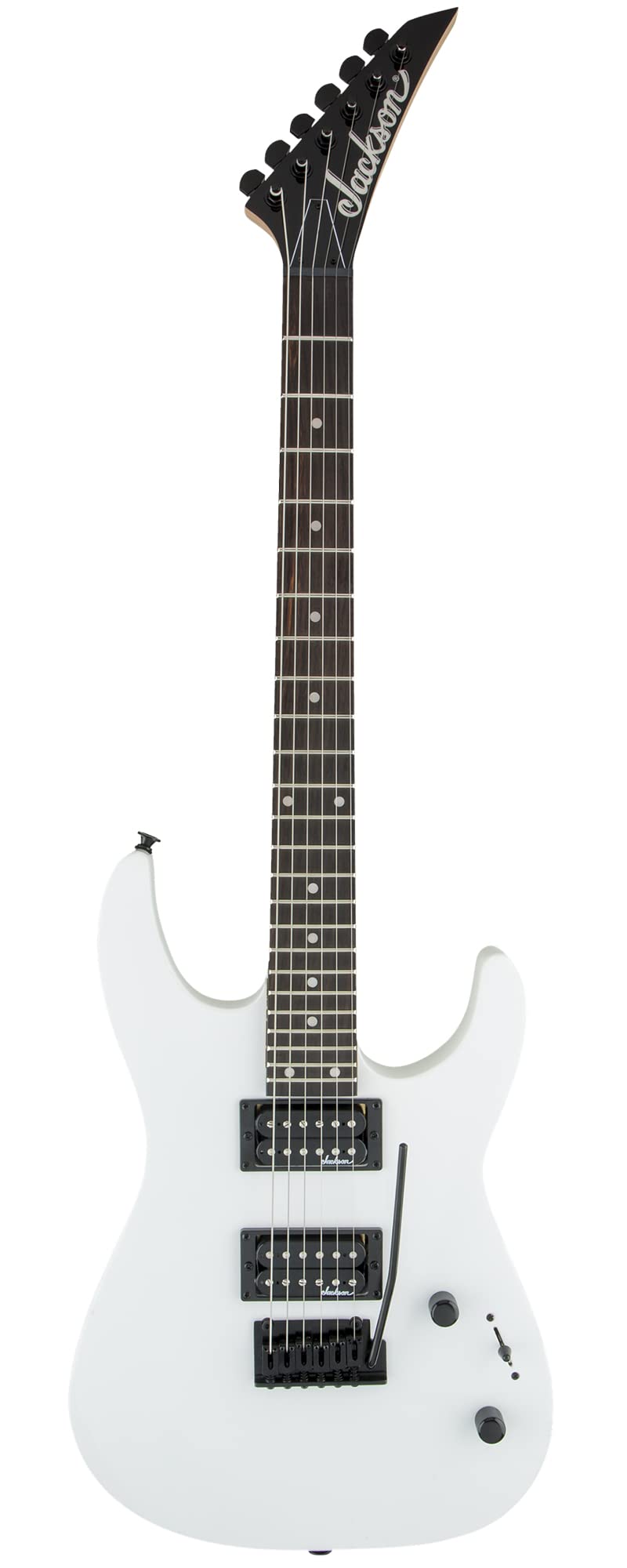 Jackson JS Series Dinky JS11 Electric Guitar - Metallic Red Bundle with Cable, Tuner, Strap, Picks, and Austin Bazaar Instructional DVD