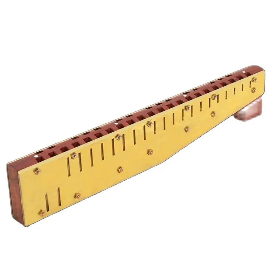 Soprano Horn Harmonica Key C Tone Brass Reeds Harp Mouth Organ Professional Musical Instruments Harmonica Professional (Color : Soprano Horn)