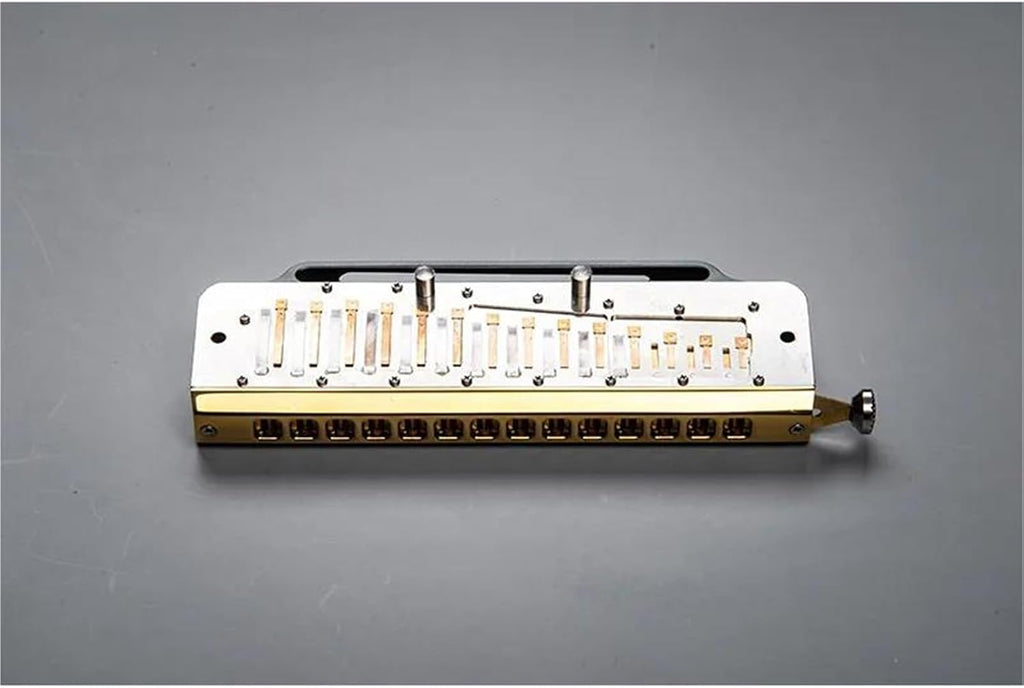 Chromatic Harmonica Key of C 14-Hole Armonica Professional Mouth Organ Aluminum Comb Musical Instrumentos