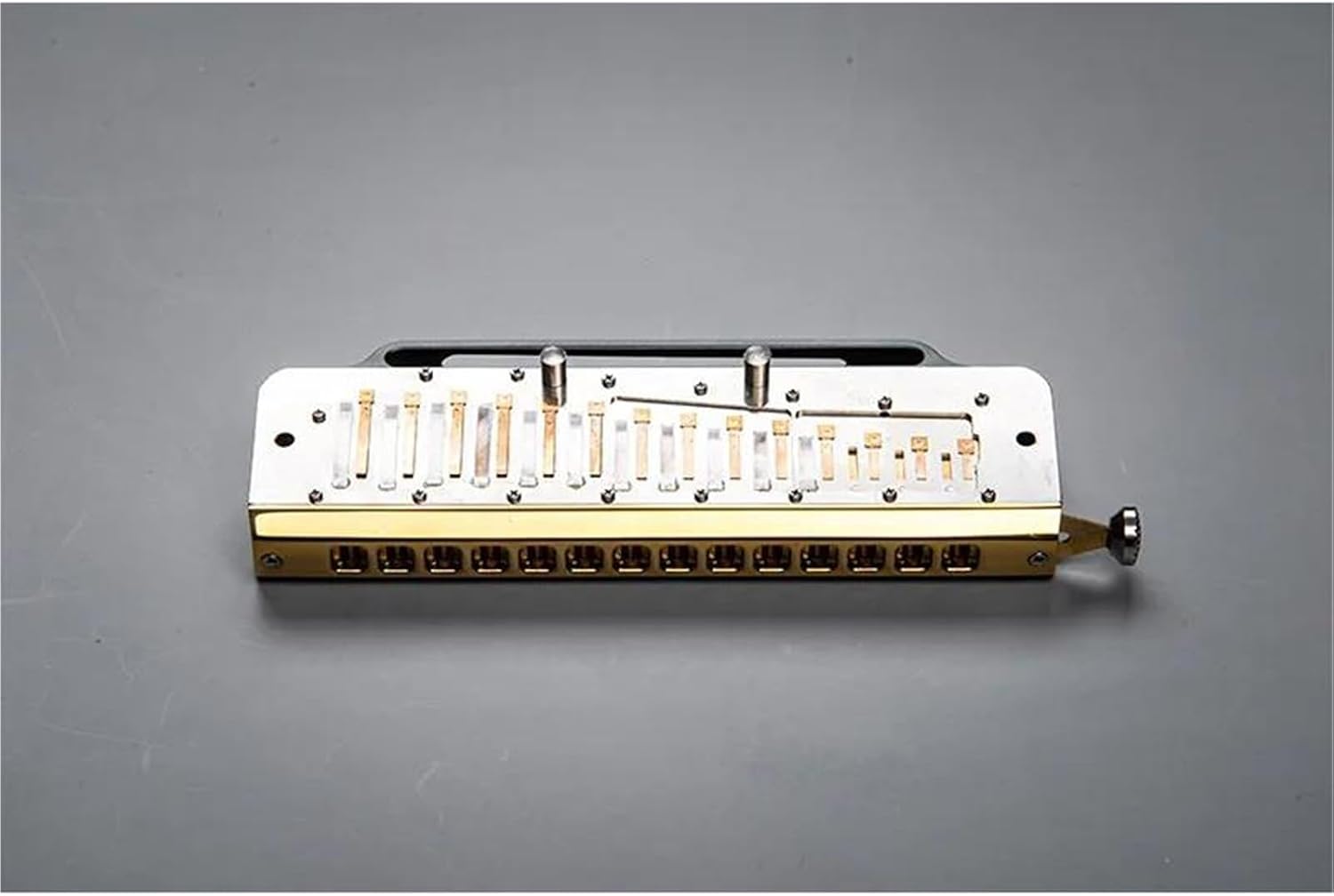 Chromatic Harmonica Key of C 14-Hole Armonica Professional Mouth Organ Aluminum Comb Musical Instrumentos