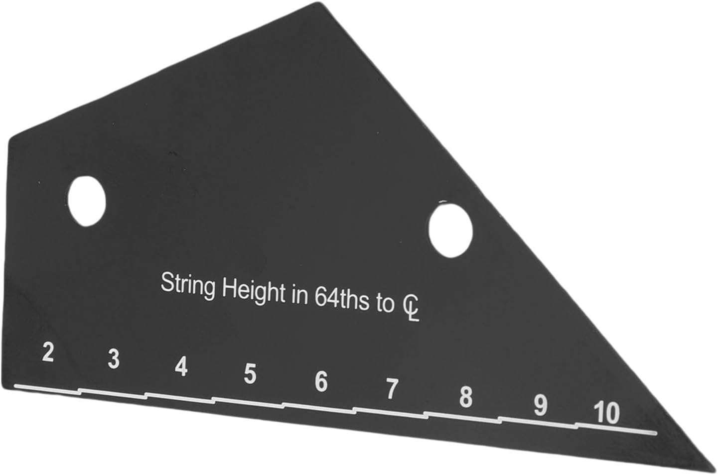 Guitar String Action Ruler, Stainless Steel Measurement Tool Kit with Height Chart for Electric Acoustic Bass Guitars and Truss Rod Adjustment