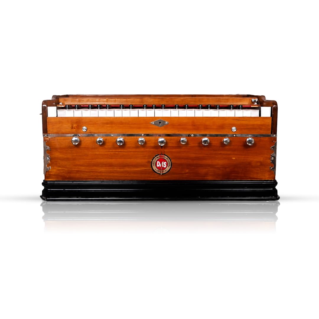 VRINDAVANBAZAAR.COM Standard Quality Harmonium, Comes with a Bag -Vrindavan Bazaar (Standard Quality)