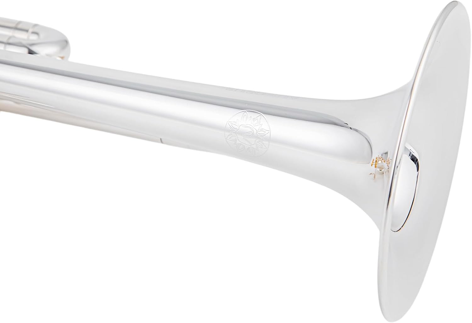 piccolo trumpet cp-901s bb/a tuning 4 valve silver plated with case silver plated piccolo trumpet for intermediate and high school musicians with stainless steel valves
