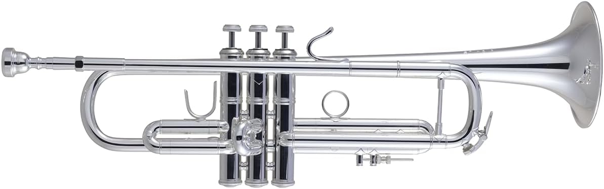 Bach 180S43R Professional Stradivarius Bb Trumpet - Reverse Leadpipe - 43 Bell - Silver Plated