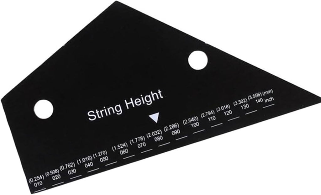Guitar Making Tools Guitar String Height Ruler String Action Gauge Ruler Guitar Repairing Tool For Guitar Ukulele Bass Banjos Mandolin