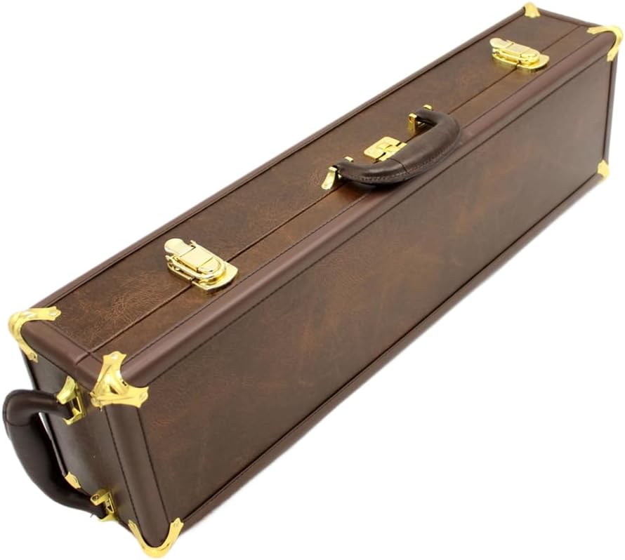 Eastern music pro vintage coffee black one piece straight Soprano Saxophone