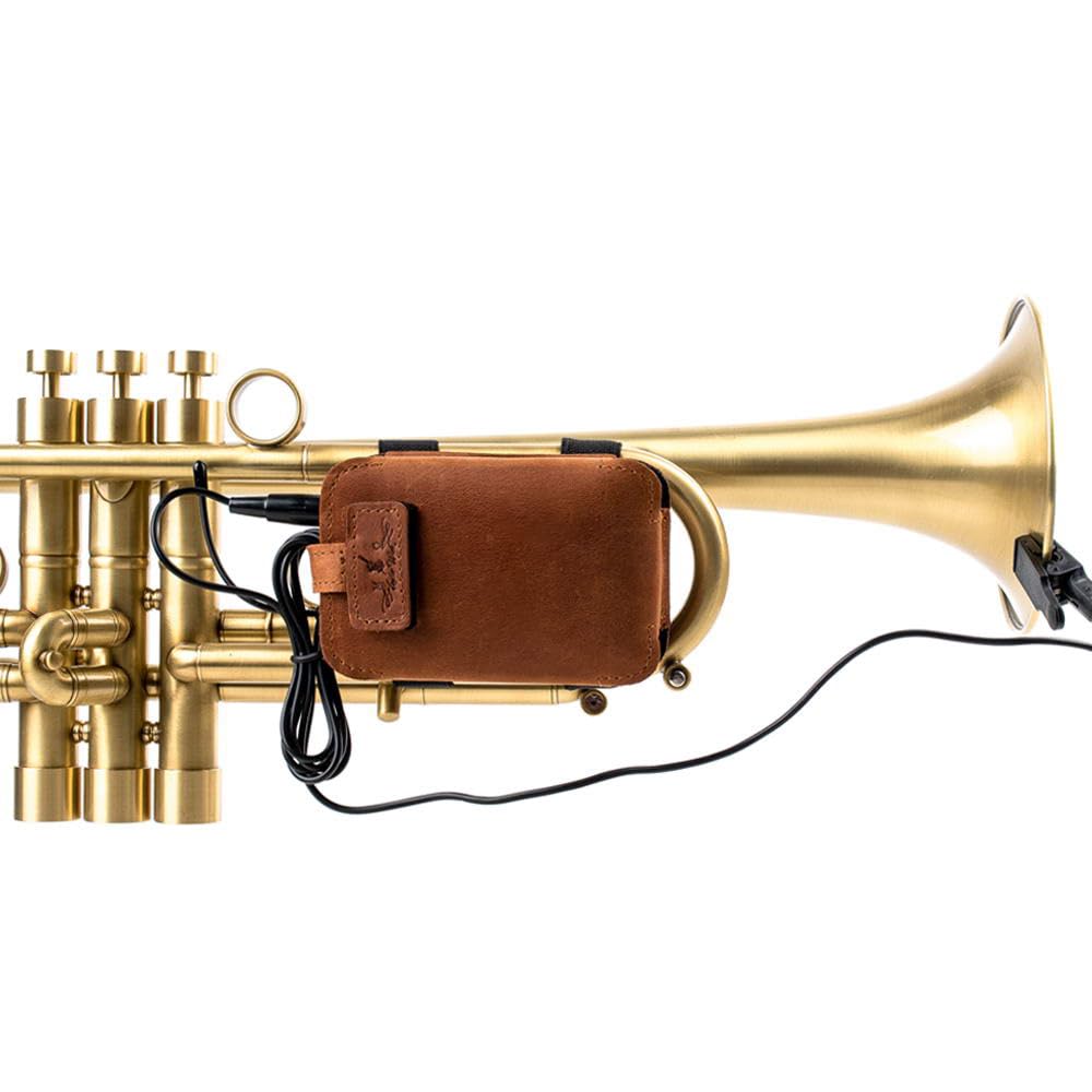 Trombone Mic Transmitter Pouch | Wireless Bodypack Holder for Stage, Studio & Live Performance