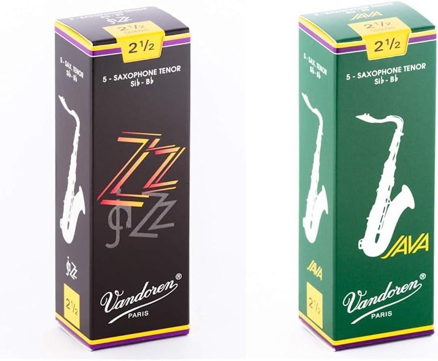 Vandoren SR423 Tenor Sax ZZ Reeds Strength 3; Box of 5
