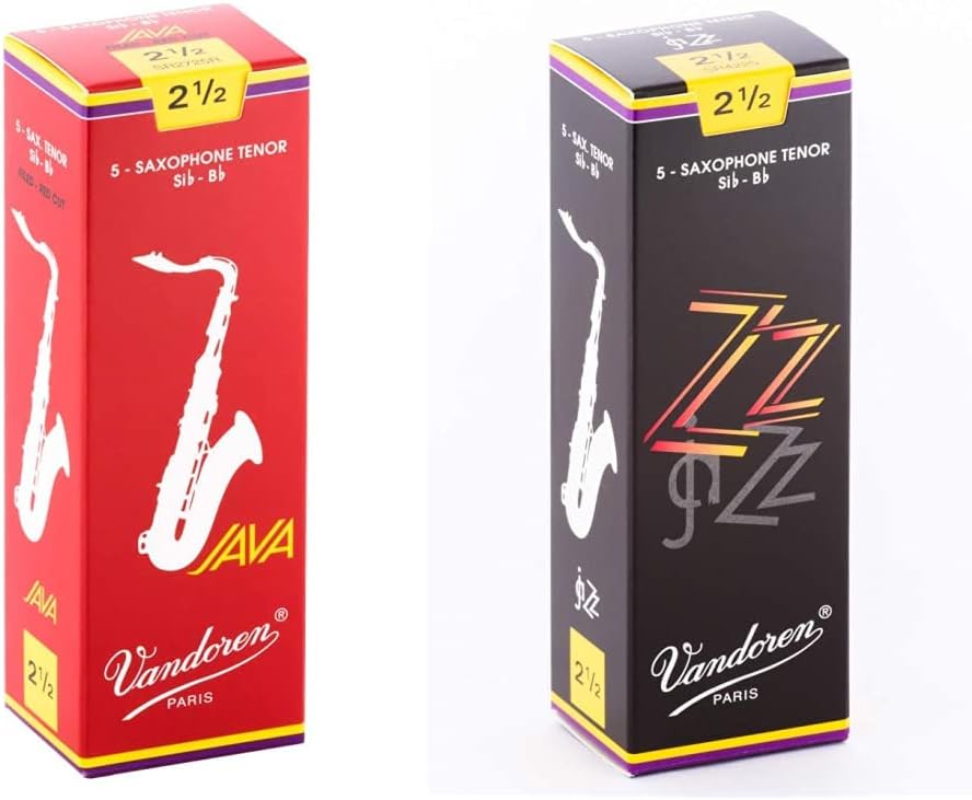 Vandoren SR423 Tenor Sax ZZ Reeds Strength 3; Box of 5