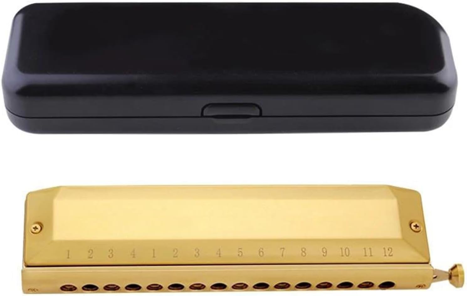 Chromatic 16 Hole 64 Tone Mouth Organ Key Of C Professional Musical Instruments