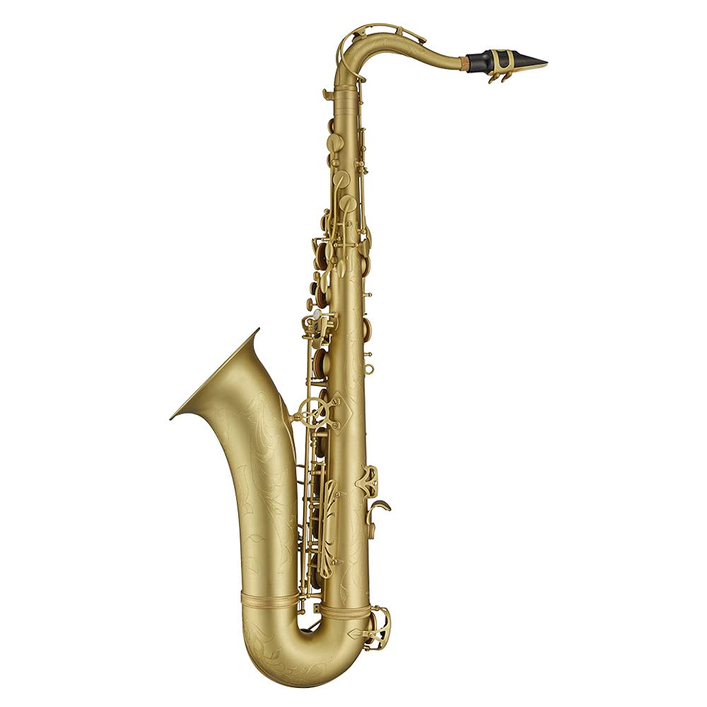 Antigua Winds PowerBell Professional Bb Tenor Saxophone(Yellow brass with lacquered finish/enlarged bell/new neck design/ergonomic design/hand engraving/ABS case)/WRTS4248LQ