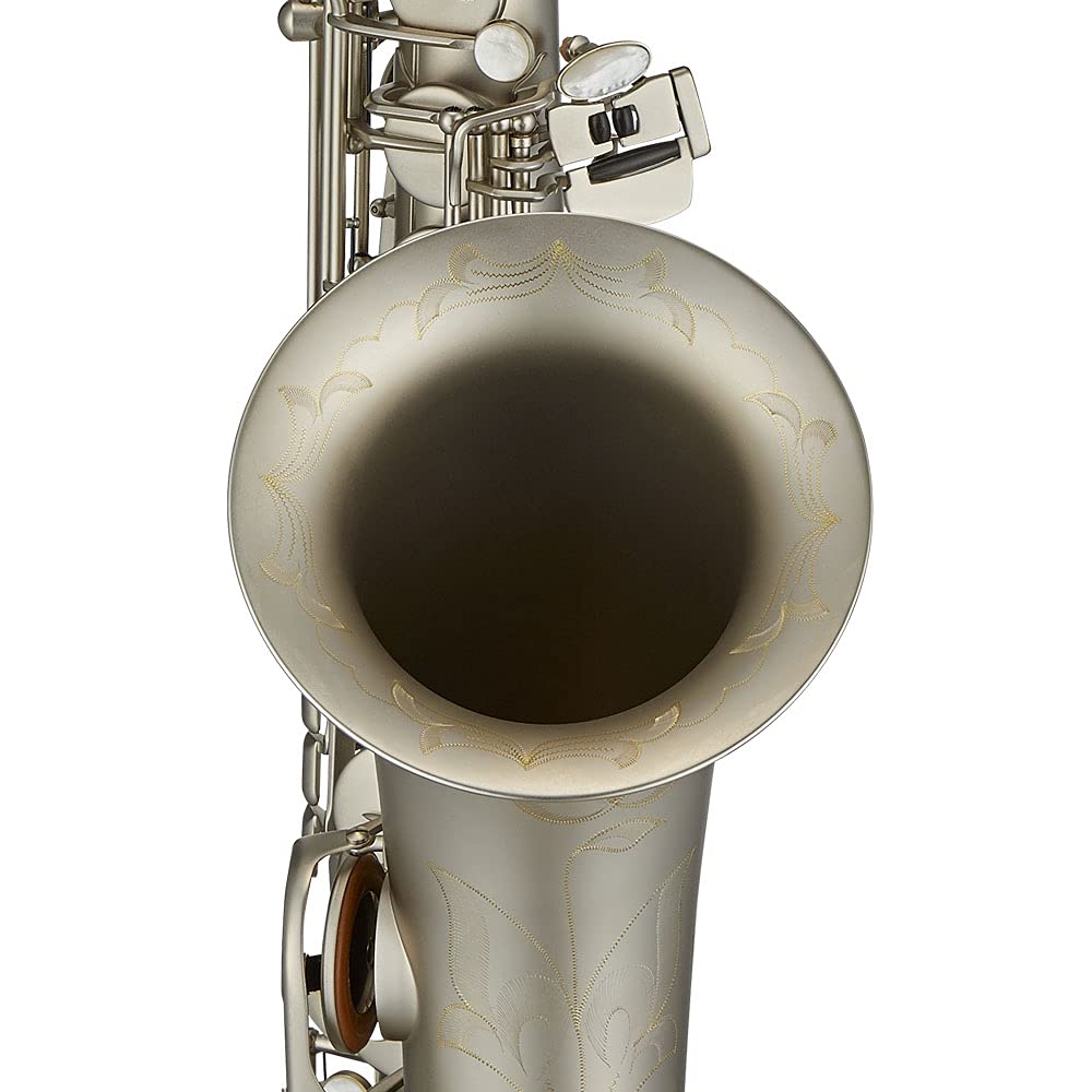 Antigua Winds PowerBell Professional Bb Tenor Saxophone(Yellow brass with lacquered finish/enlarged bell/new neck design/ergonomic design/hand engraving/ABS case)/WRTS4248LQ